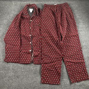 Vintage GAP Gapbody Pajamas Set Red 2-Piece Men's Size Medium M